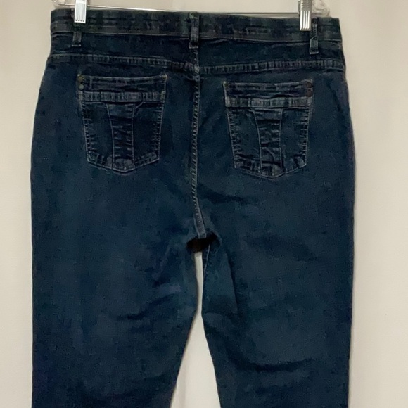 Lee Comfort Waistband Blue Jeans Size 16W - Picture 5 of 11